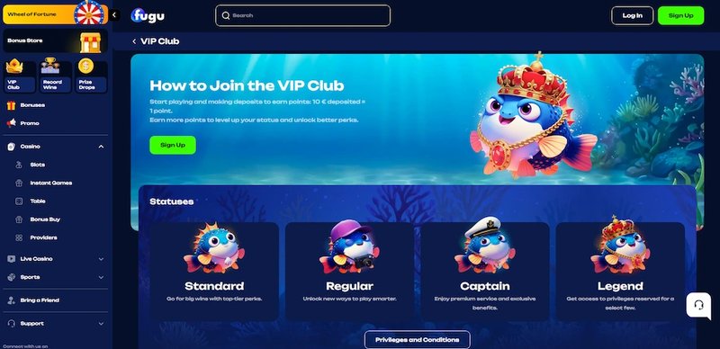 Introduction to fugu online casino