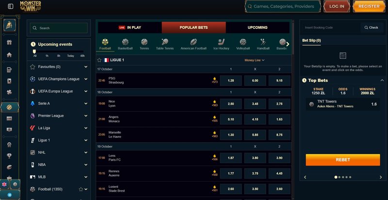 Best monsterwin casino login in Germany